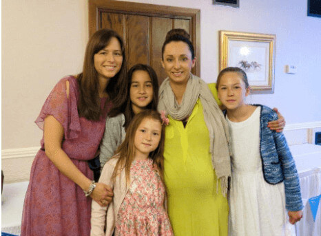 Sophie Belle Clapton With Family